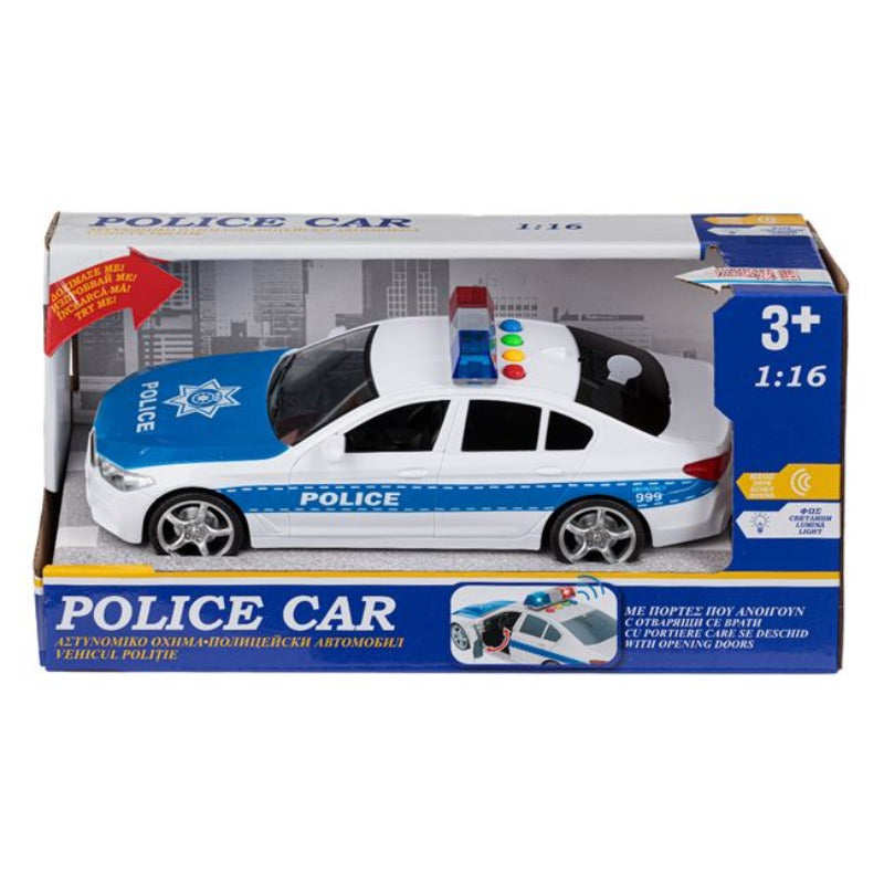 Vehicul Politie cu Sunet & Lumina JMB023
