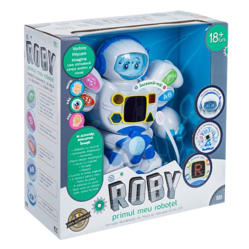 Robot Educativ Roby Vorbeste Romaneste - Idea JMB006