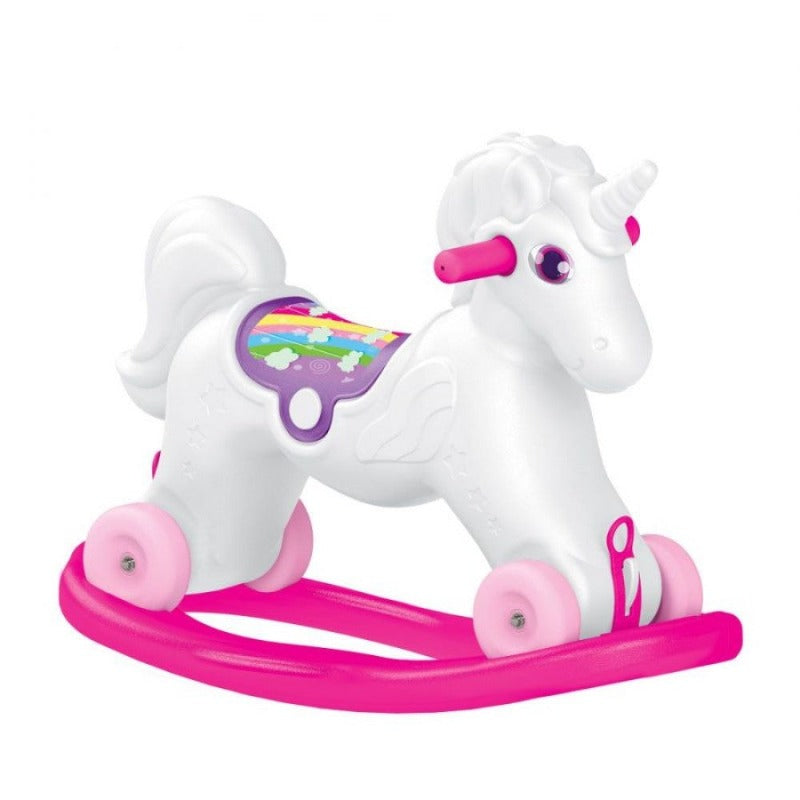Balansoar Unicorn cu roti Dolu DSP009