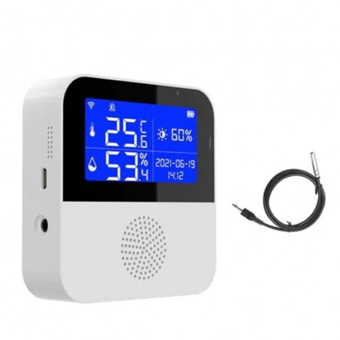Termostat inteligent WiFi, temperatura si umiditate, display LCD 2.9inch AND017