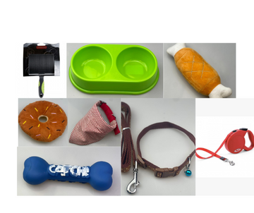 PROMOTIE Set 8 piese accesorii caini talie "S"