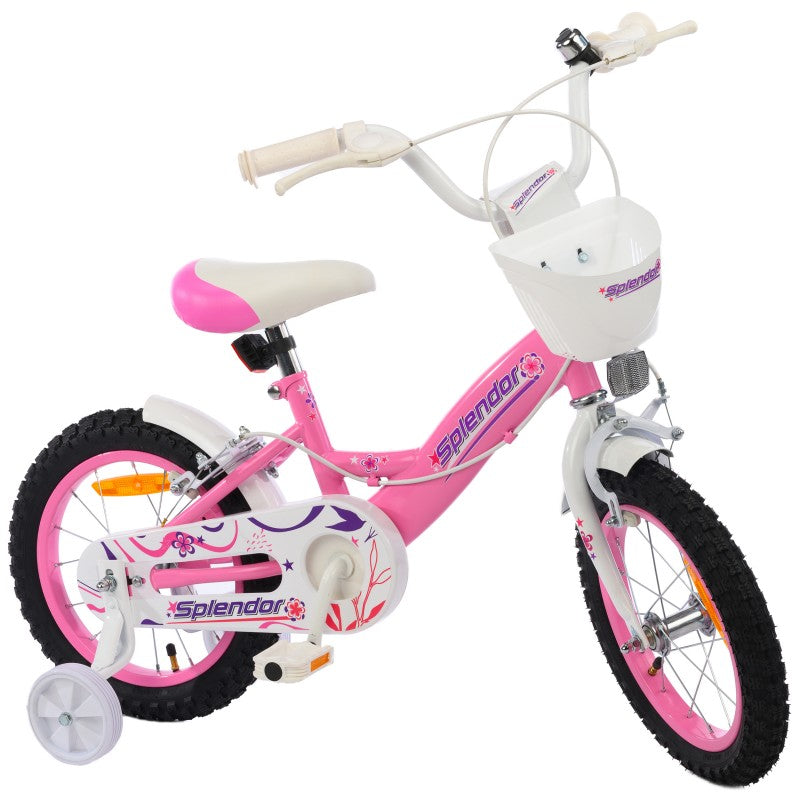 Bicicleta pentru copii, 12“, Splendor SPL12ROZ (roz)