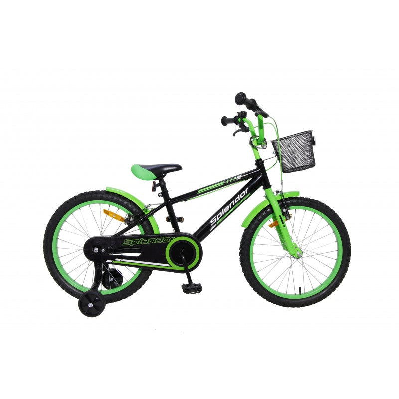 Bicicleta pentru copii, 20“, Splendor SPL20N (verde+negru)