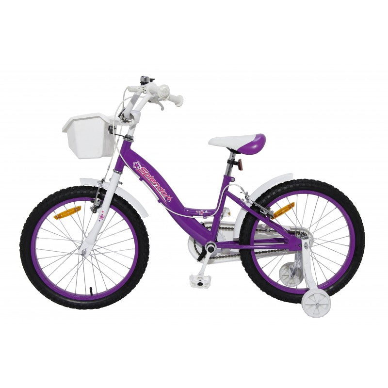 Bicicleta pentru copii, 18“, Splendor SPL18MOV (mov)