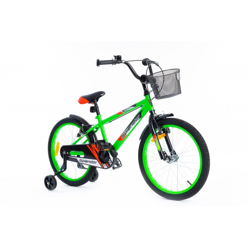 Bicicleta pentru copii, 20“, Splendor SPL20V (verde+negru)