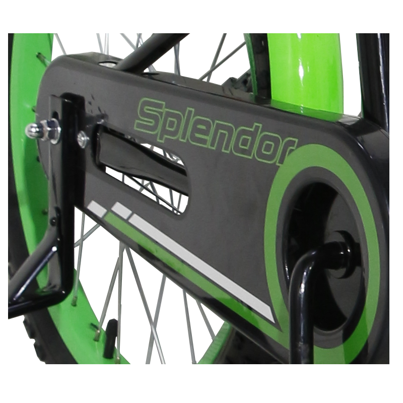 Bicicleta pentru copii, 16“, Splendor SPL16N (verde+negru)