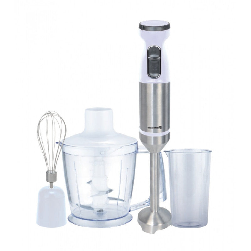 Blender de mana profesional, Hausberg HB-7700NG, 4 in 1, Cana 1000ml