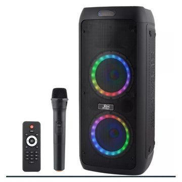 Boxa portabila jrh a2808 800w rgb microfon wireless telecomanda Mega Bass