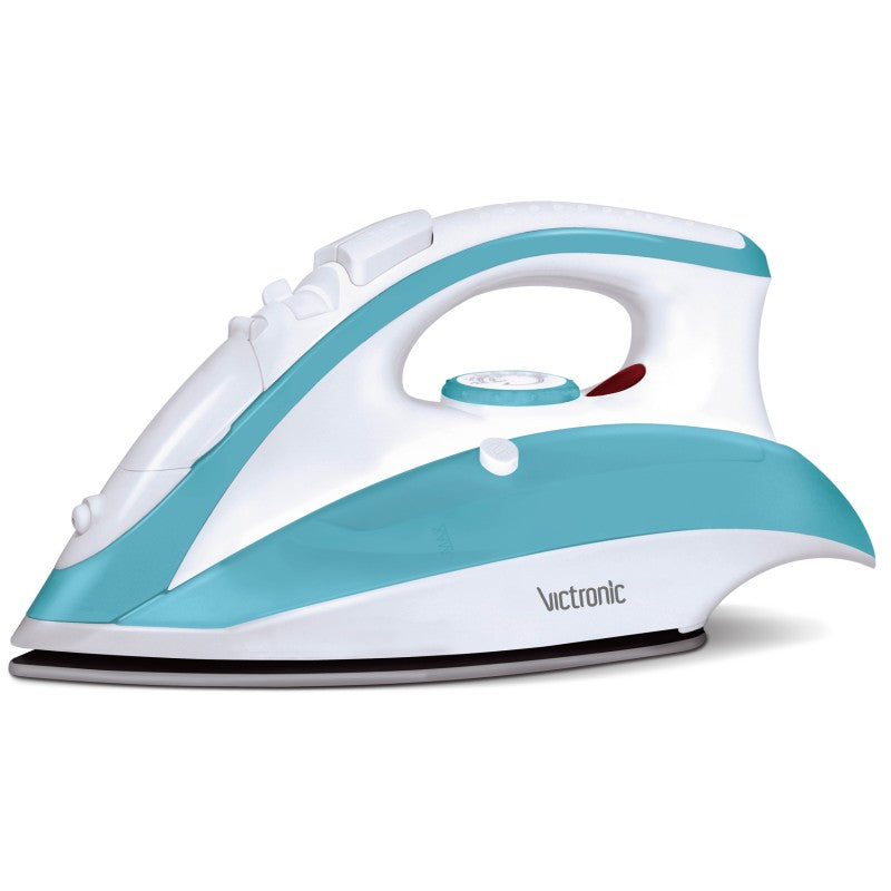 Fier de calcat, cu abur si spray, talpa ceramica, 2200 W, Victronic VC5984