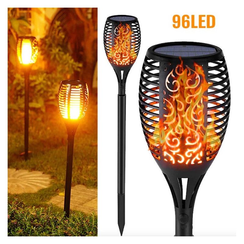 Lampa solara 10 LED-uri galbene Hoff