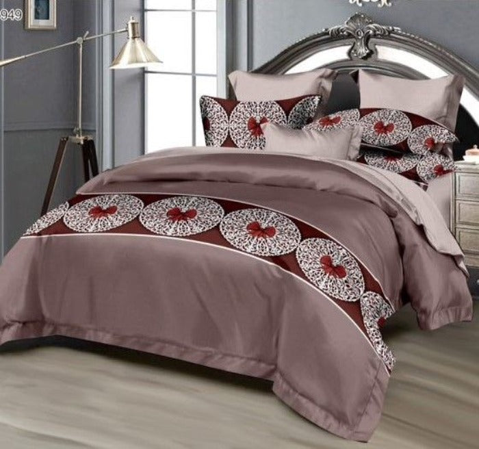 PACHET PROMO COMPLET: Lenjerie din Finet 6 Piese+Pilota+2 Perne SEP018