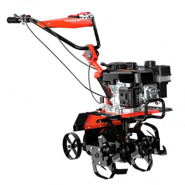 Motosapa compacta HWASDAN H450, Germany, 4 CP, 175 CC benzina, reductor, motor 4 timpi, OHV, Euro5, 1+1 viteze, 65 cm latime de lucru, 24 freze pamant MSPRO-009