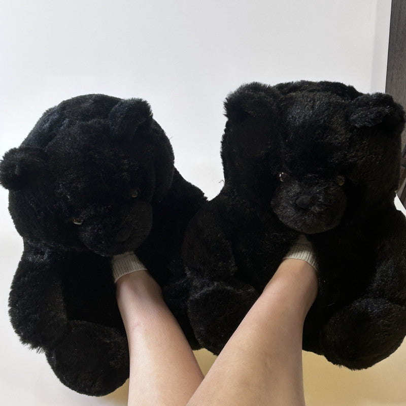 Papuci ursuleti mărimea 36-40 Negru
