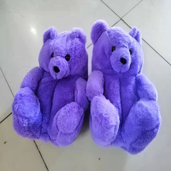 Papuci ursuleti mărimea 36-40 Violet