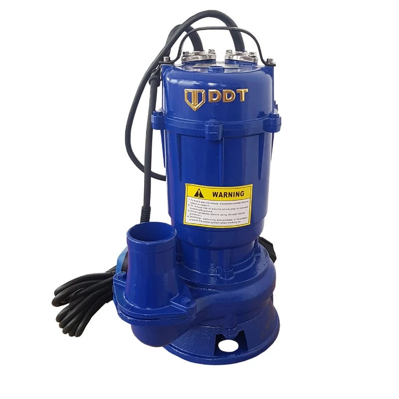 Pompa apa murdara submersibila cu tocator si plutitor, DDT, WQCD, 2200 W, 8 m³/h DWR274