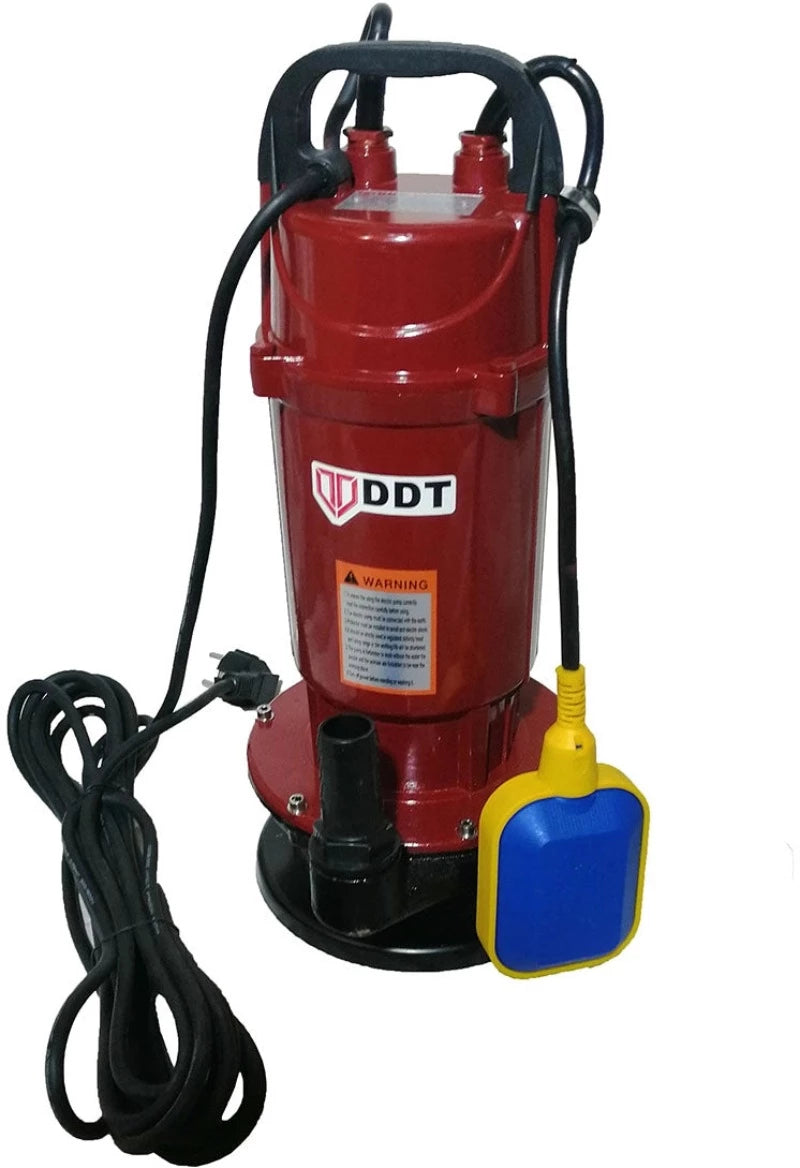 Pompa submersibila cu plutitor, DDT, QDX35, 850 W, Rosu/Negru DWR217