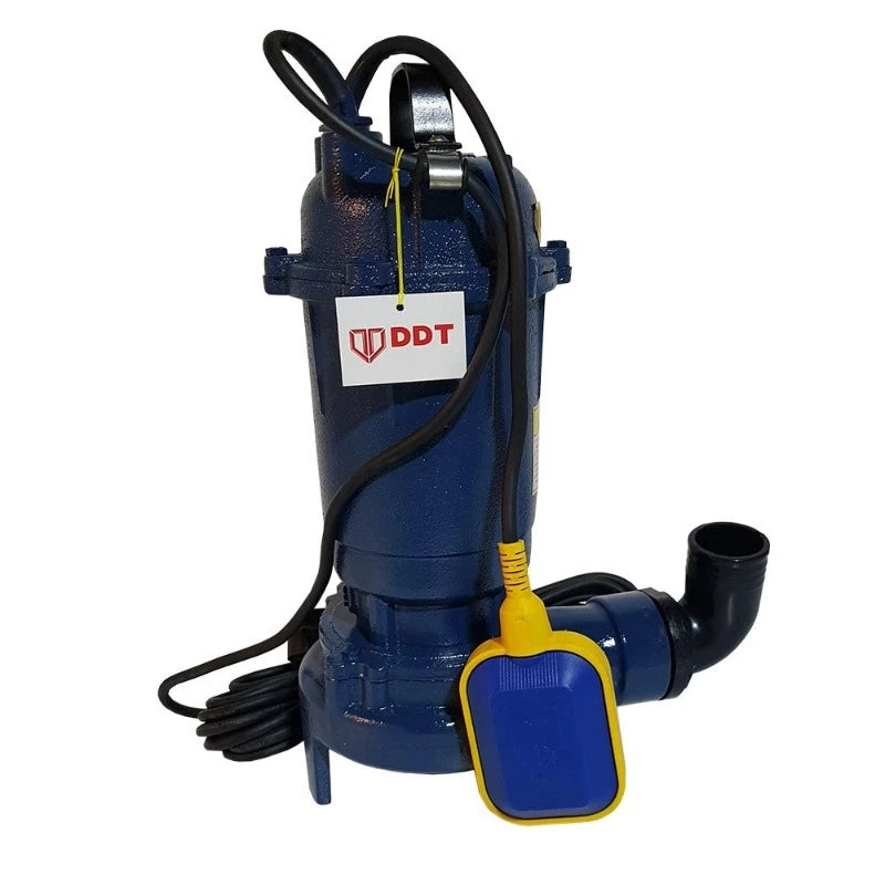 Pompa submersibila cu tocator si plutitor, DDT, WQD10, 2600W + Furtun pompier, 20 metri, 2 toli DWR282