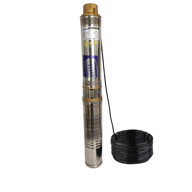 Pompa submersibila de adancime, DDT, 4QJD2-8, 1500 W, 8 turbine, 7 mc/h , 25 metri cablu DWR201