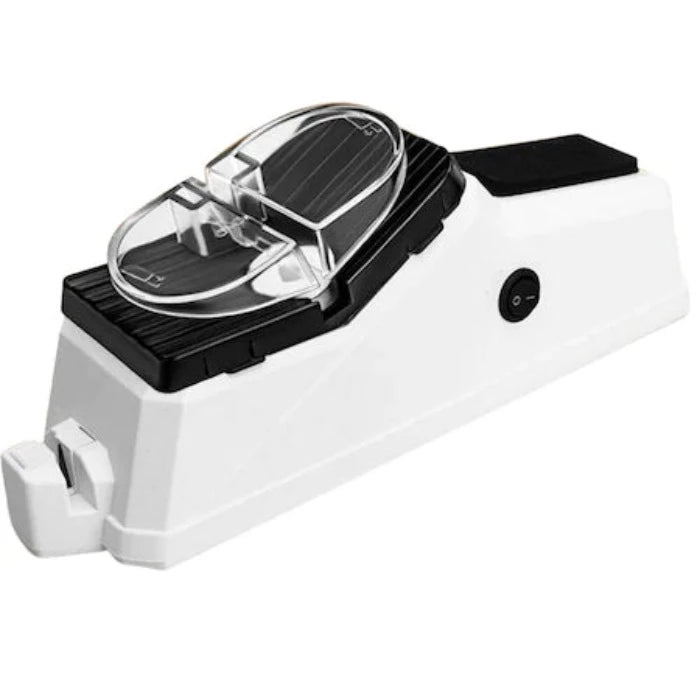 Ascutitor electric automat profesional de ascutit cutite, foarfeci, cu alimentare USB, portabil, cu protectie pentru degete AND057